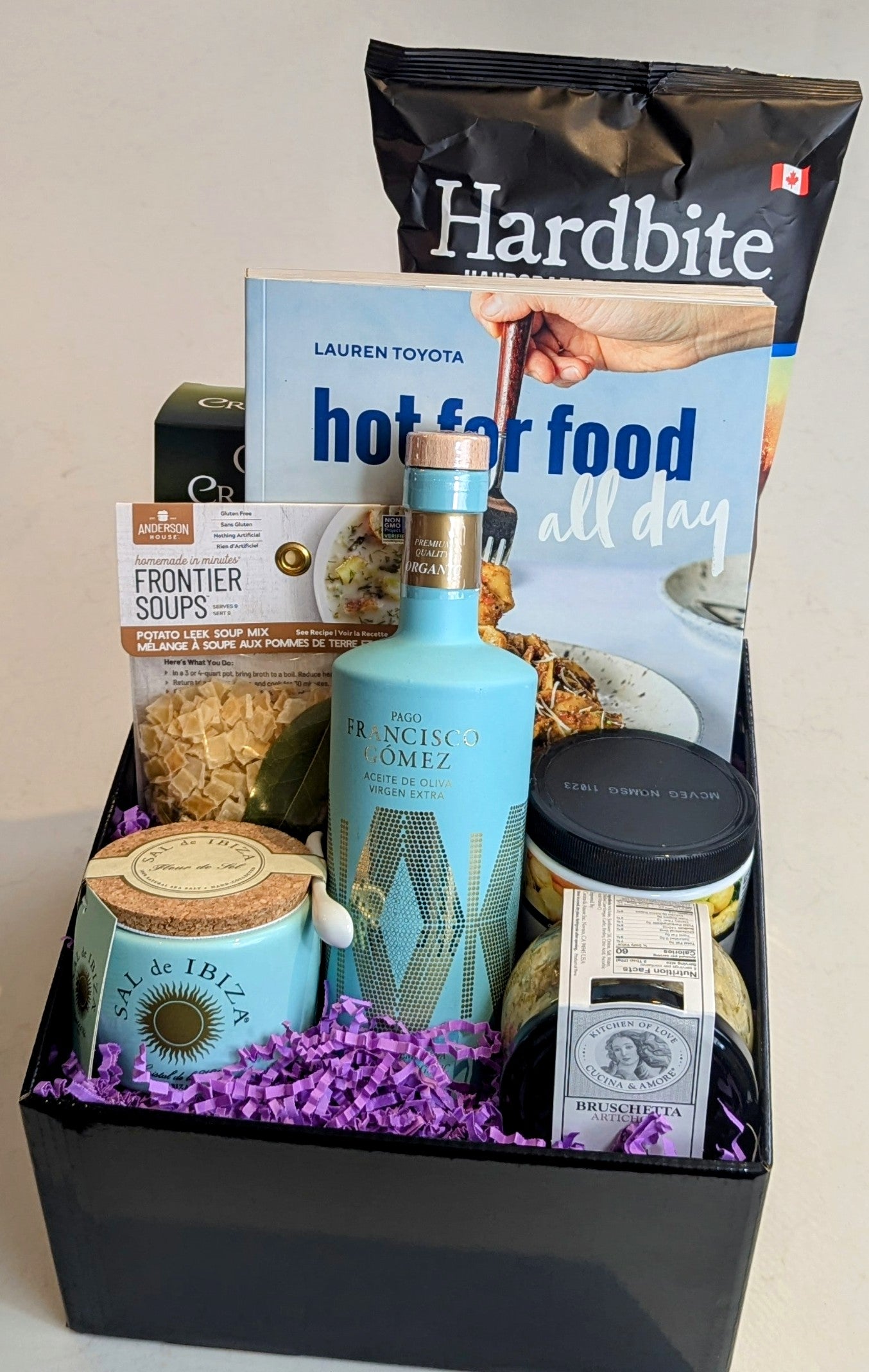 Posh Gift Basket/Box  - Vegan Savoury Dinner Inspiration!