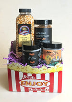 Load image into Gallery viewer, Posh Gift Box/Gift Basket - Popcorn Movie Night!
