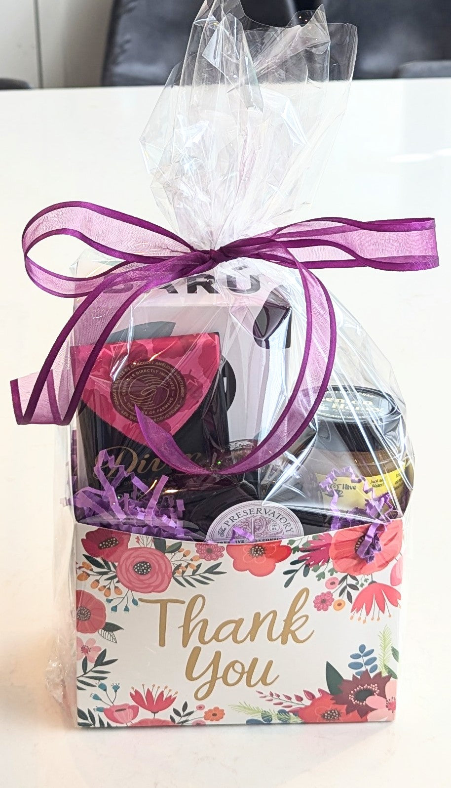 Posh Gift Box/Gift Basket - Thank You