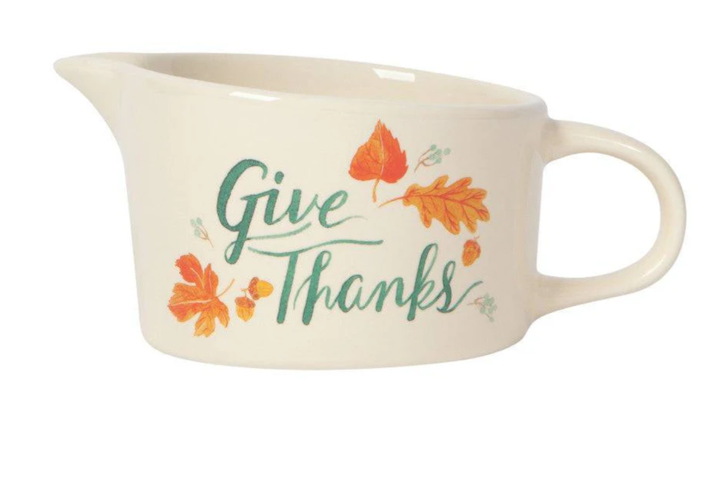 Danica Gravy Boat - Autumn Harvest Give Thanks