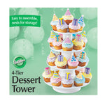 Load image into Gallery viewer, Wilton 4-Tier Treat Stand White
