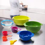 Load image into Gallery viewer, Joseph Joseph Mixing Bowls and Cups Nesting Set
