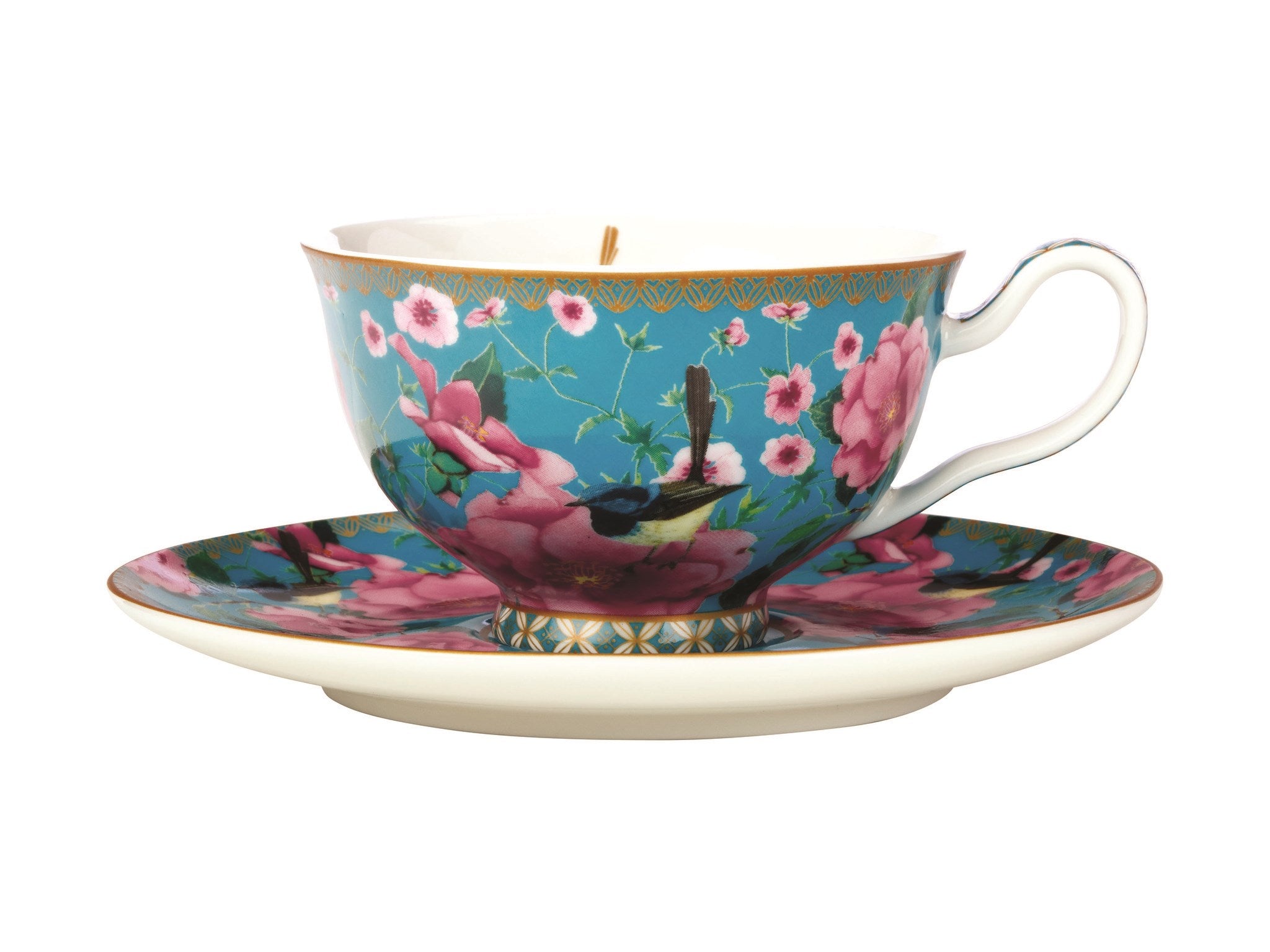 Teas and C's Silk Road Footed Cup and Saucer