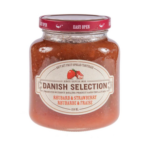 Danish Selection Soft Set Fruit Spread - Strawberry Rhubarb