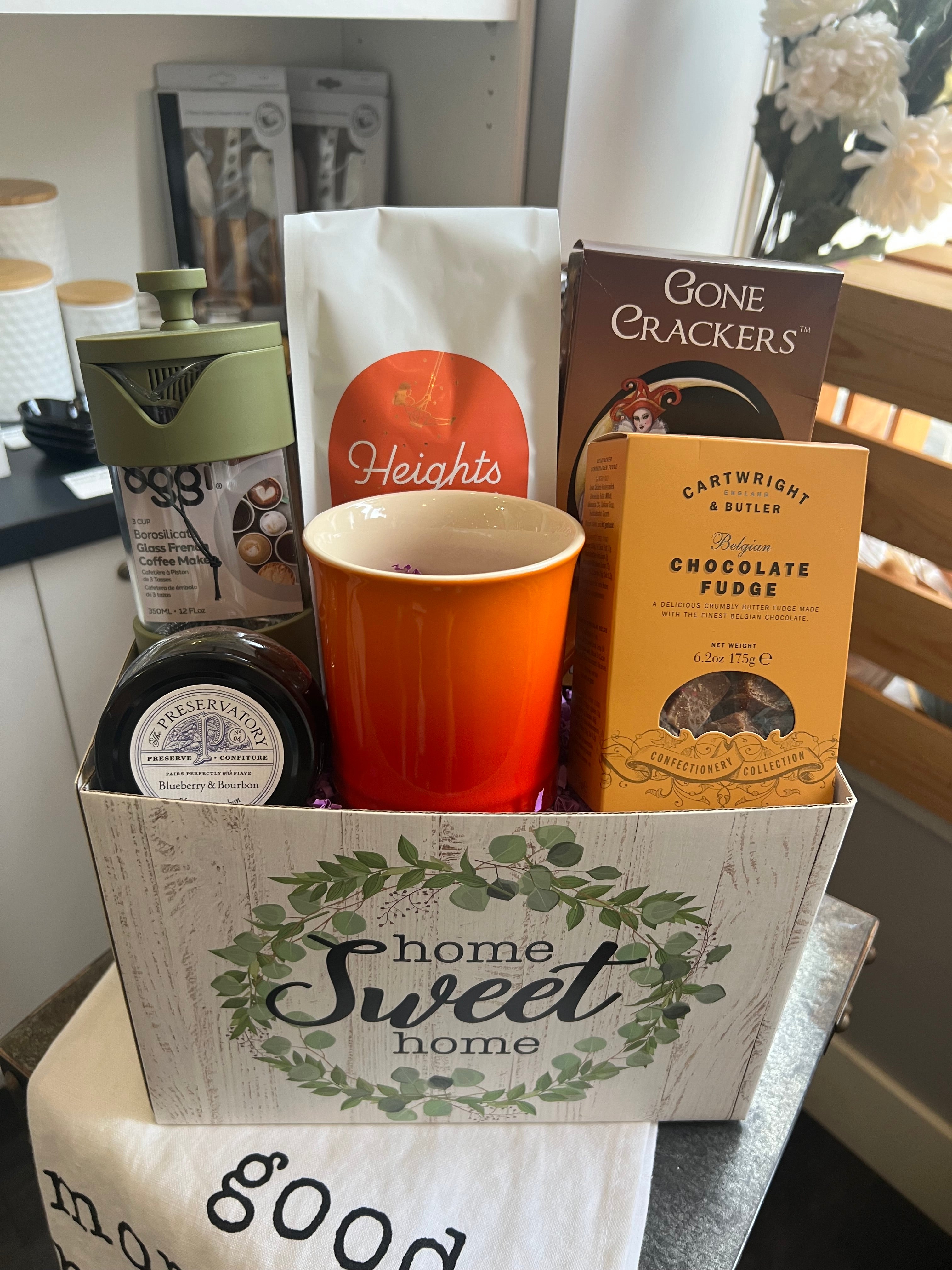 Posh Gift Box/ Basket - Coffee Lover Gift Box