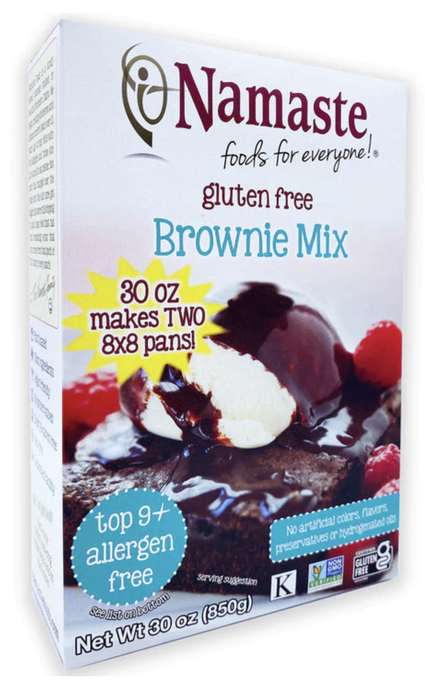 Namaste Gluten-Free Brownie Mix 850g