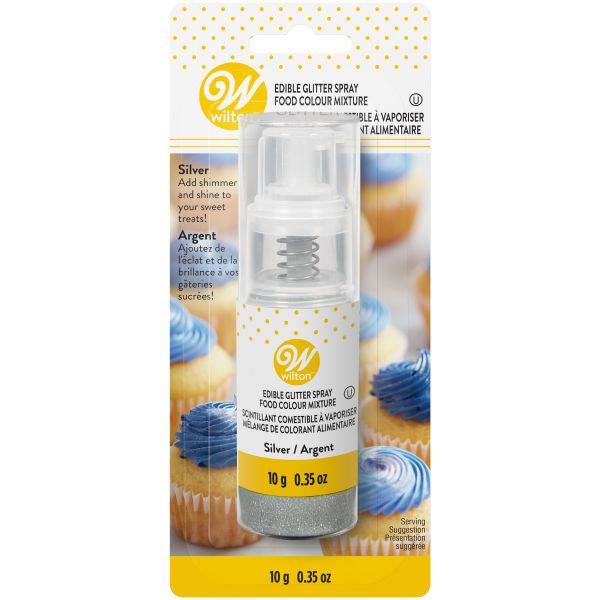 Wilton Edible Glitter Spray Silver