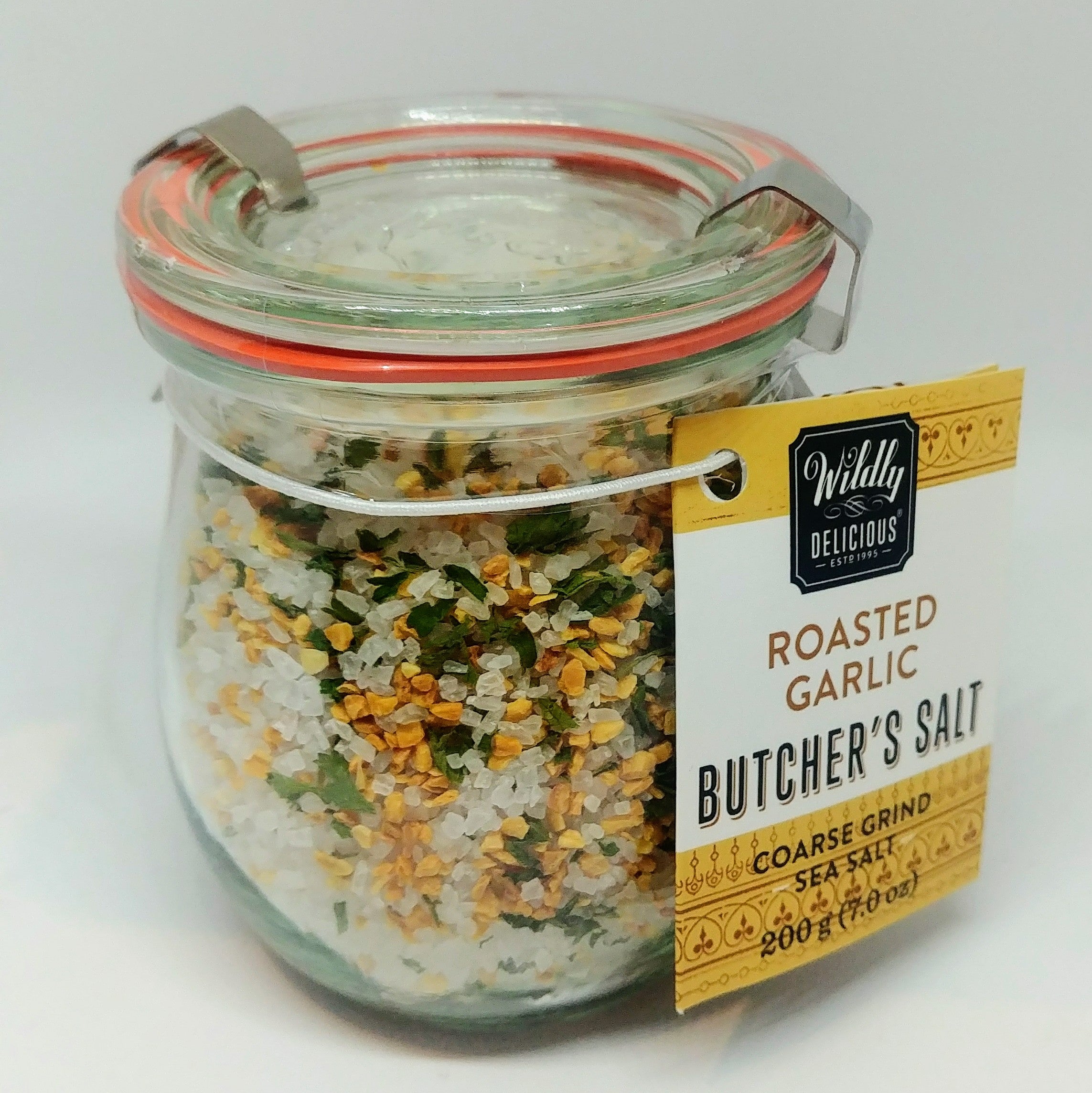 Wildly Delicious Butcher's Salt - Roasted Garlic 200g