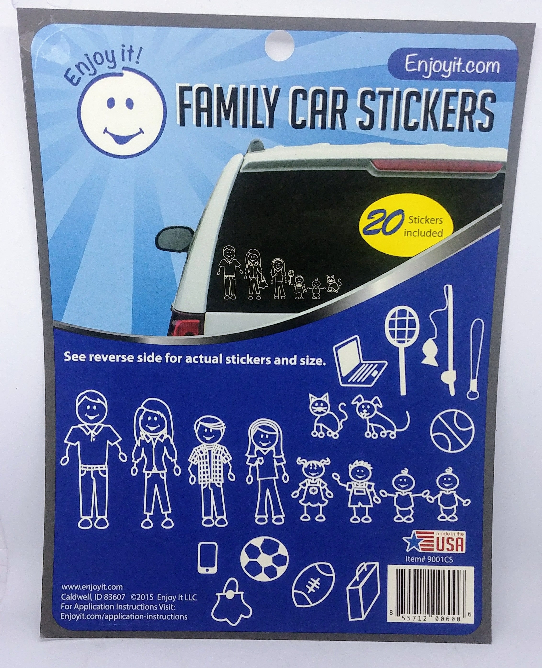 Enjoyit Car Stickers - Family