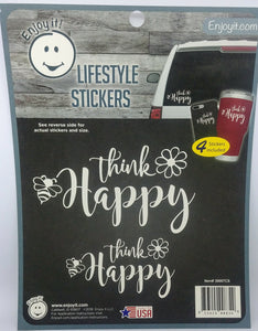 Enjoyit Car Stickers - Think Happy