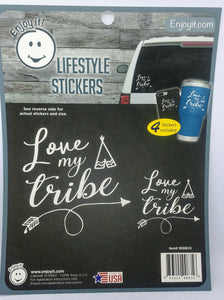 Enjoyit Car Stickers - Love My Tribe