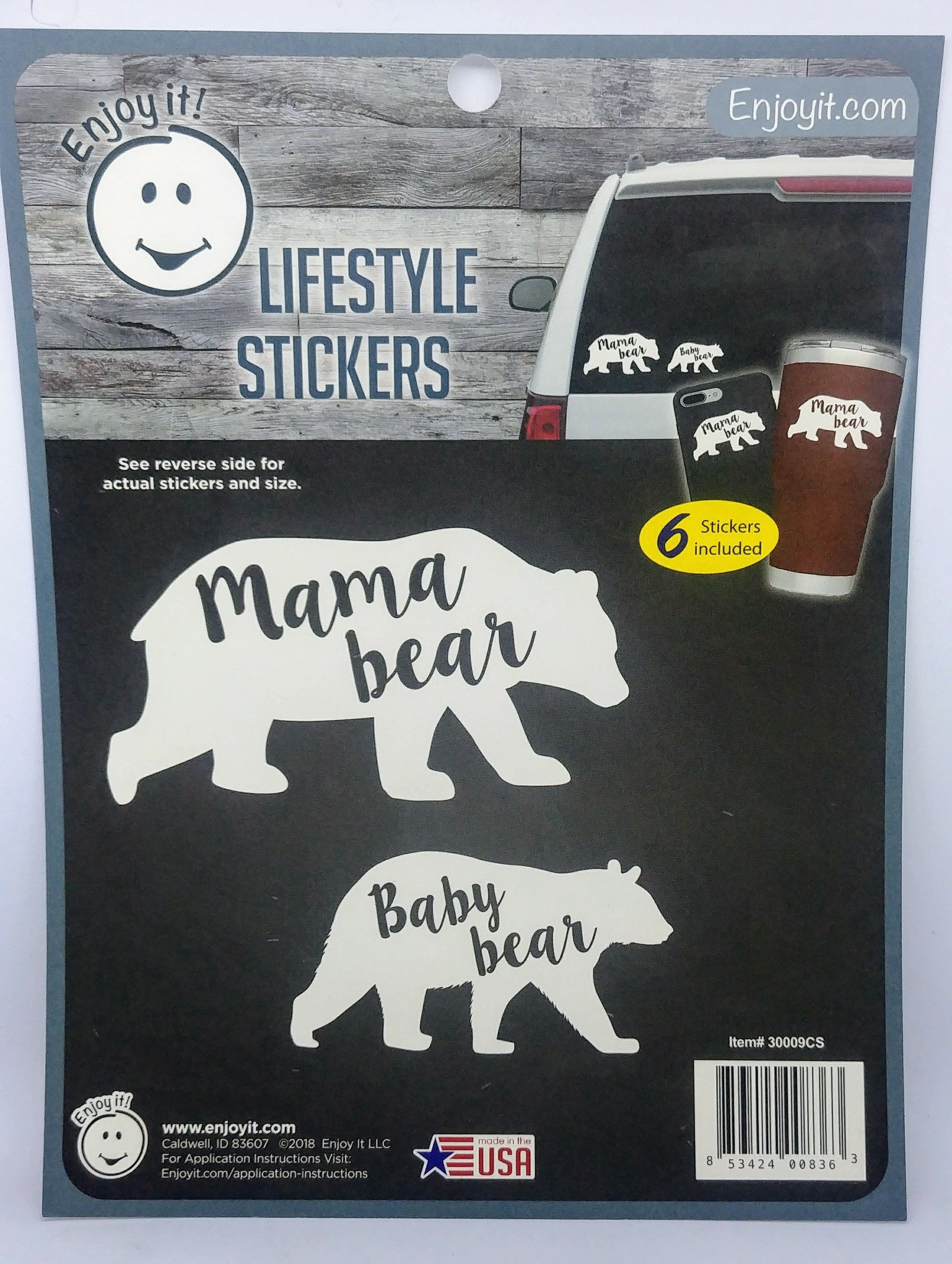 Enjoyit Car Stickers - Mama Bear