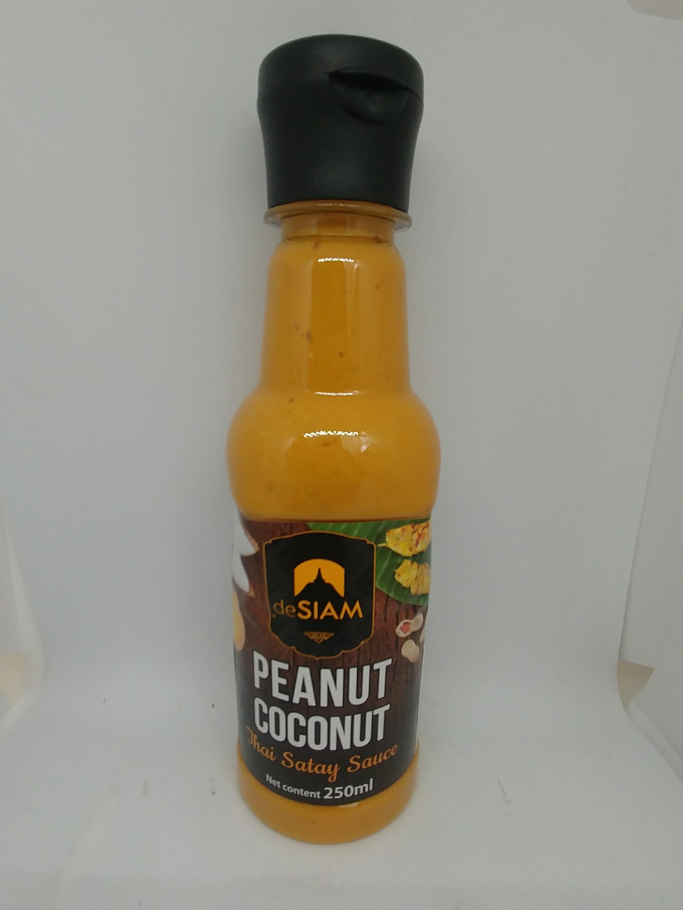 deSIAM Peanut Coconut Thai Satay Sauce 250mL