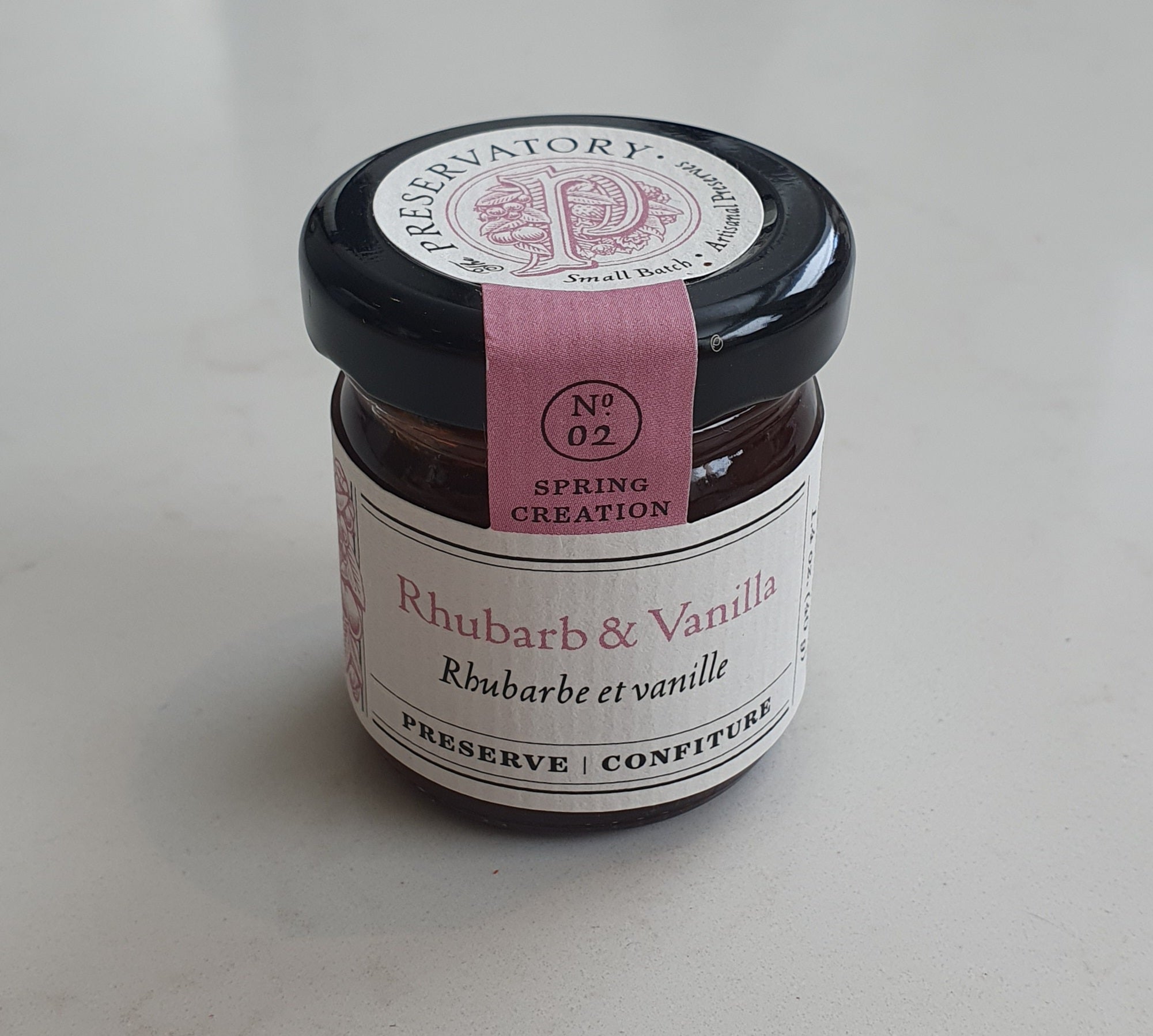 Preservatory Mini Jar - Rhubarb Vanilla