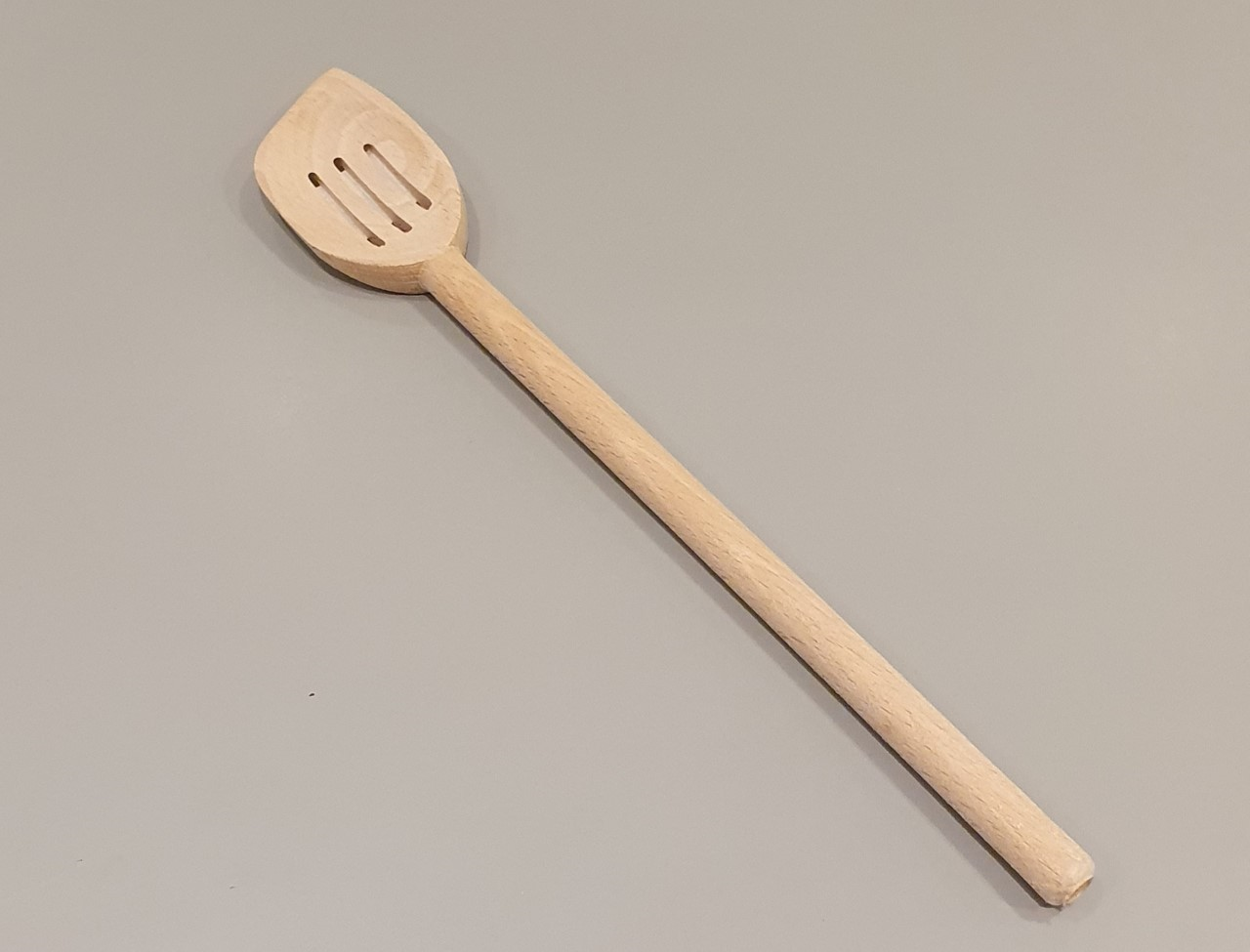 Browne Wood Slotted Spoon