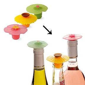 Charles Viancin Bottle Stopper - Hibiscus