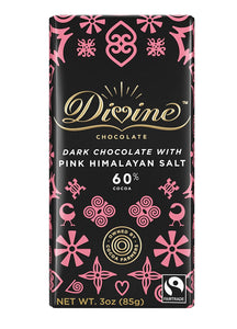 Divine Dark Chocolate with Pink Himalayan Salt