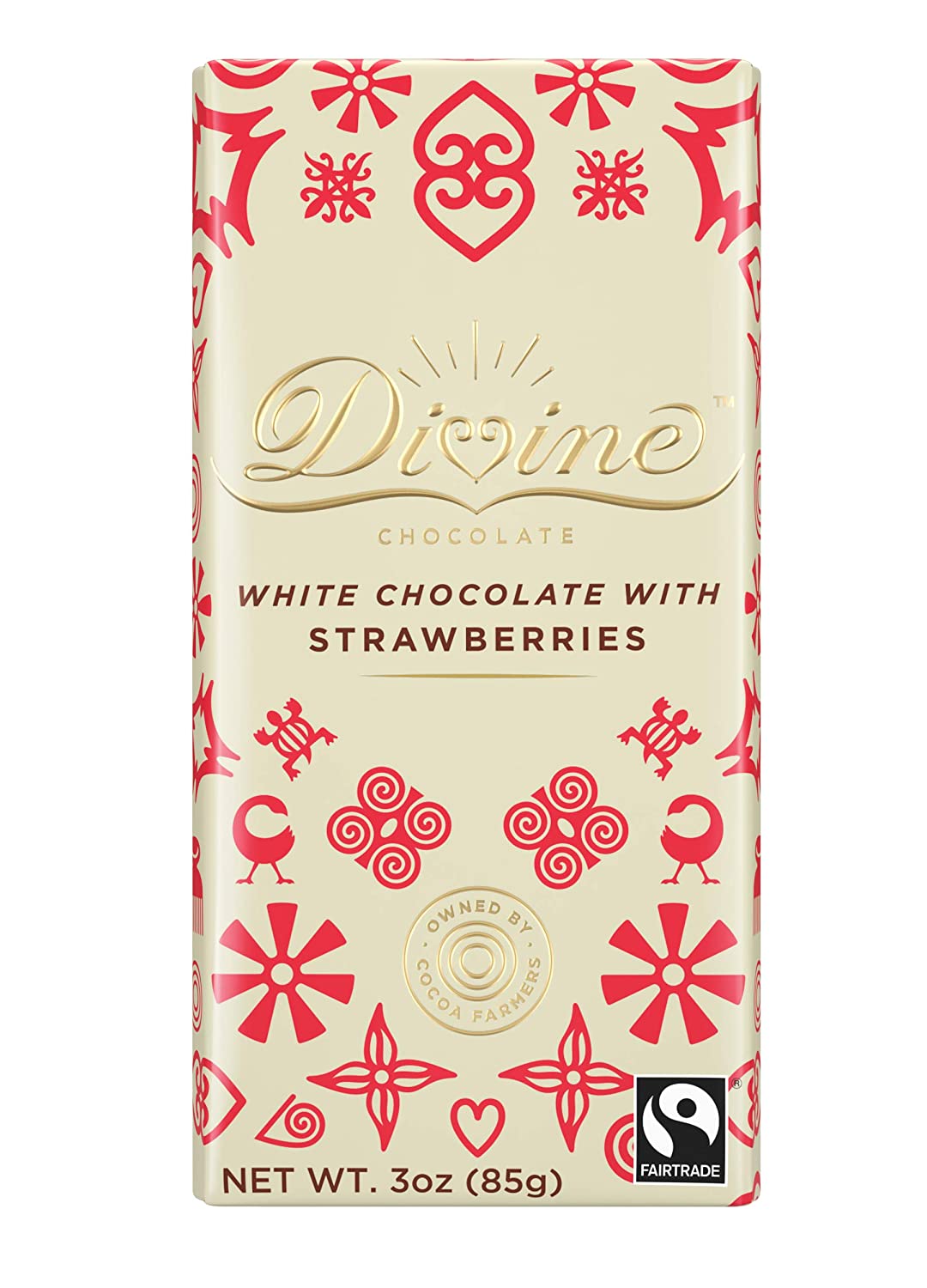 Divine White Chocolate with Strawberries