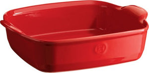 Emile Henry Square Casserole Dish - Red