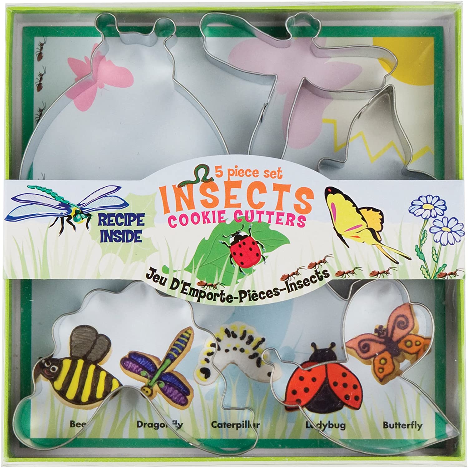 FoxRun Insect Cookie Cutter Set