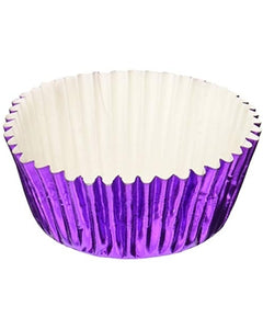 Foxrun Purple Foil Baking Cups