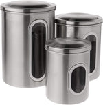 Load image into Gallery viewer, Foxrun Stainless Steel Canister Set

