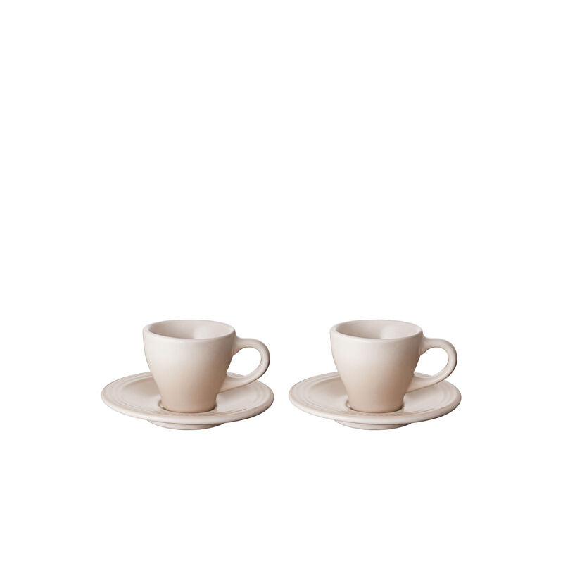 Le Creuset Classic Espresso Cup Set of 2 - Meringue