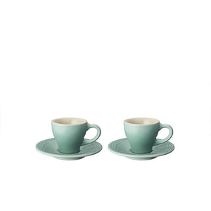 Le Creuset Classic Espresso Cup Set of 2 - Sage