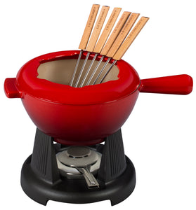 Le Creuset Cast Iron Fondue Set