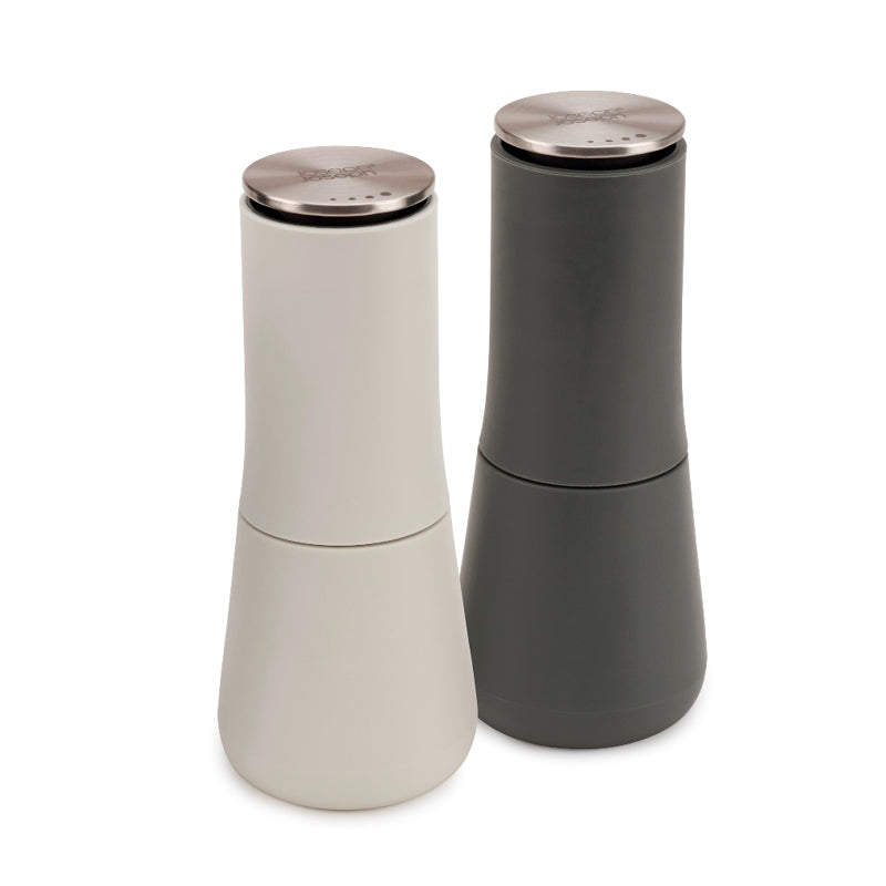 Joseph Joseph Milltop No-Spill Salt and Pepper Mill Set