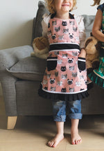 Load image into Gallery viewer, NOW Designs Sally Kids Apron - Cats Meow
