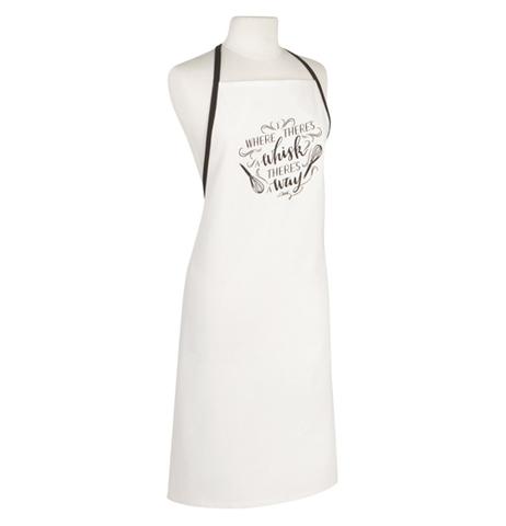 NOW Designs Unbleached Bakers Apron - Whisk Away