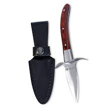 Outset Oyster Knife w/Leather Case