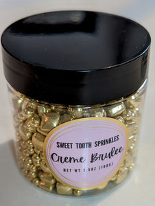 Sweet Tooth Sprinkles - Metallic Creme Brulee