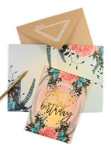 Papaya Card - Happy Birthday Rose