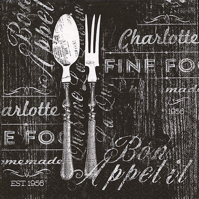 Paper Designs - Bon Appetit Lunch Napkins