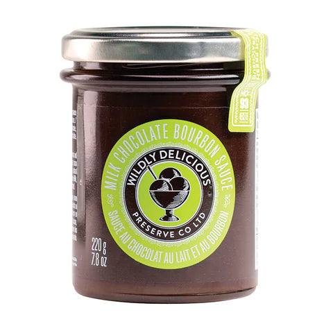 Wildly Delicious Milk Chocolate Bourbon Sauce