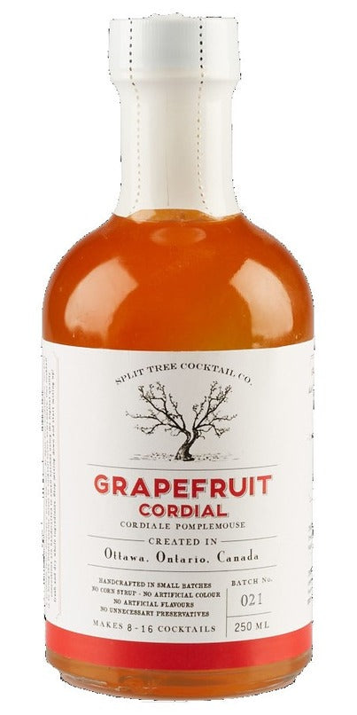 Split Tree Cocktail Co. Grapefruit Cordial 250mL