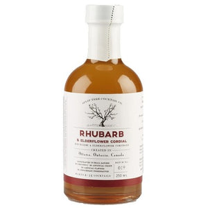 Split Tree Cocktail Co. Rhubarb & Elderflower Cordial 250mL