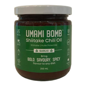 Umami Bomb Shiitake Chili Oil - Garlic