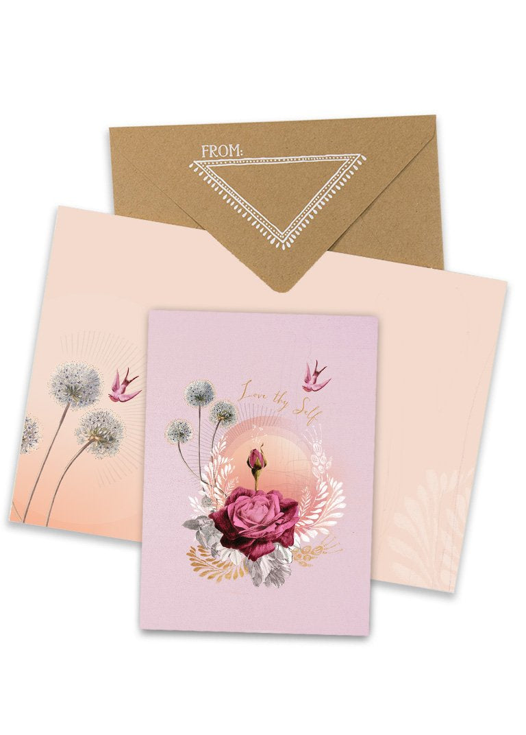 Papaya Card - Love Thy Self