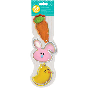 Wilton Easter Cookie Cutter Set3 Whimsy