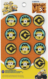 Wilton Despicable Me Icing Decorations