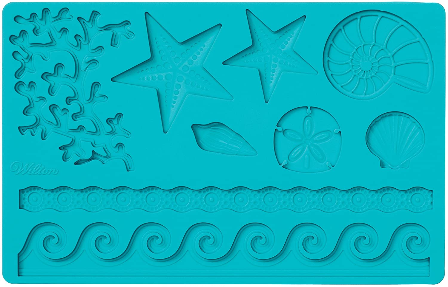 Wilton sea Life Fondant And Gum Paste Silicone Mold