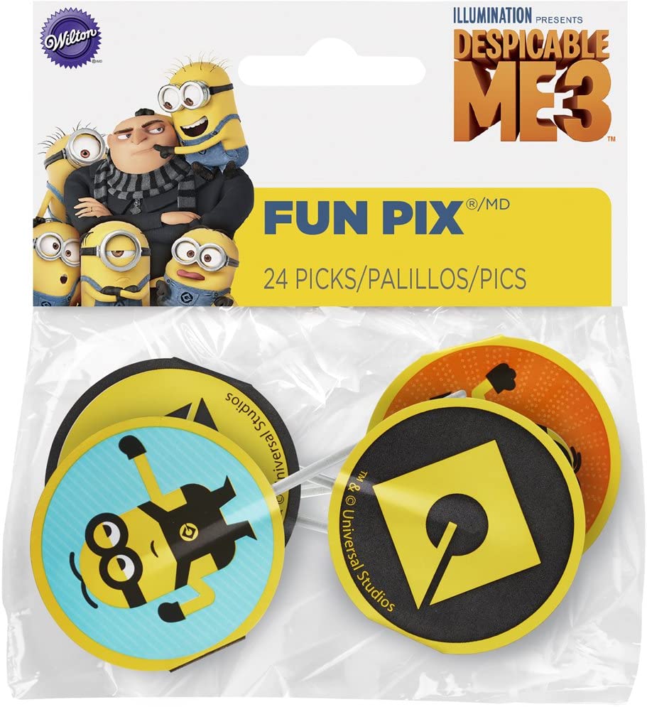 Wilton Fun Picks - Despicable Me 3