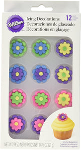 Wilton Icing Decorations Flowers