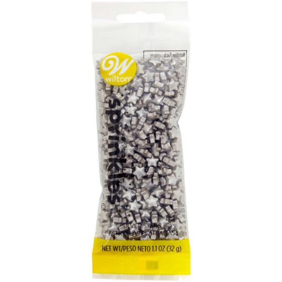 Wilton Pouch - Silver Stars