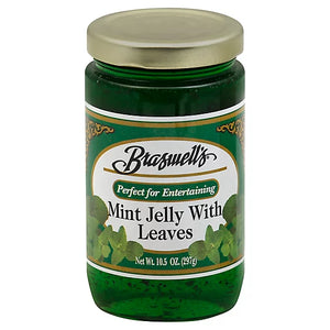 Braswell's Mint Jelly with Leaves