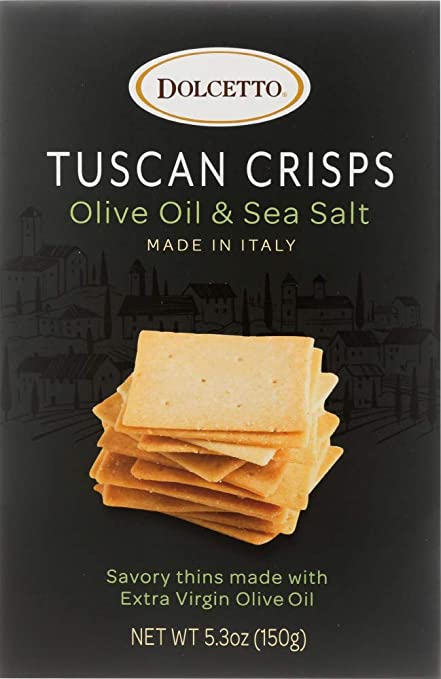 Dolcetto Crisps - Olive Oil and Sea Salt