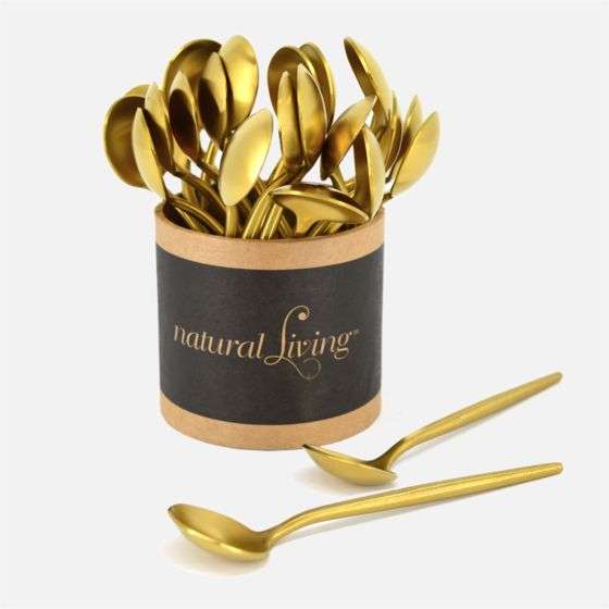 Natural Living Gold Spoon